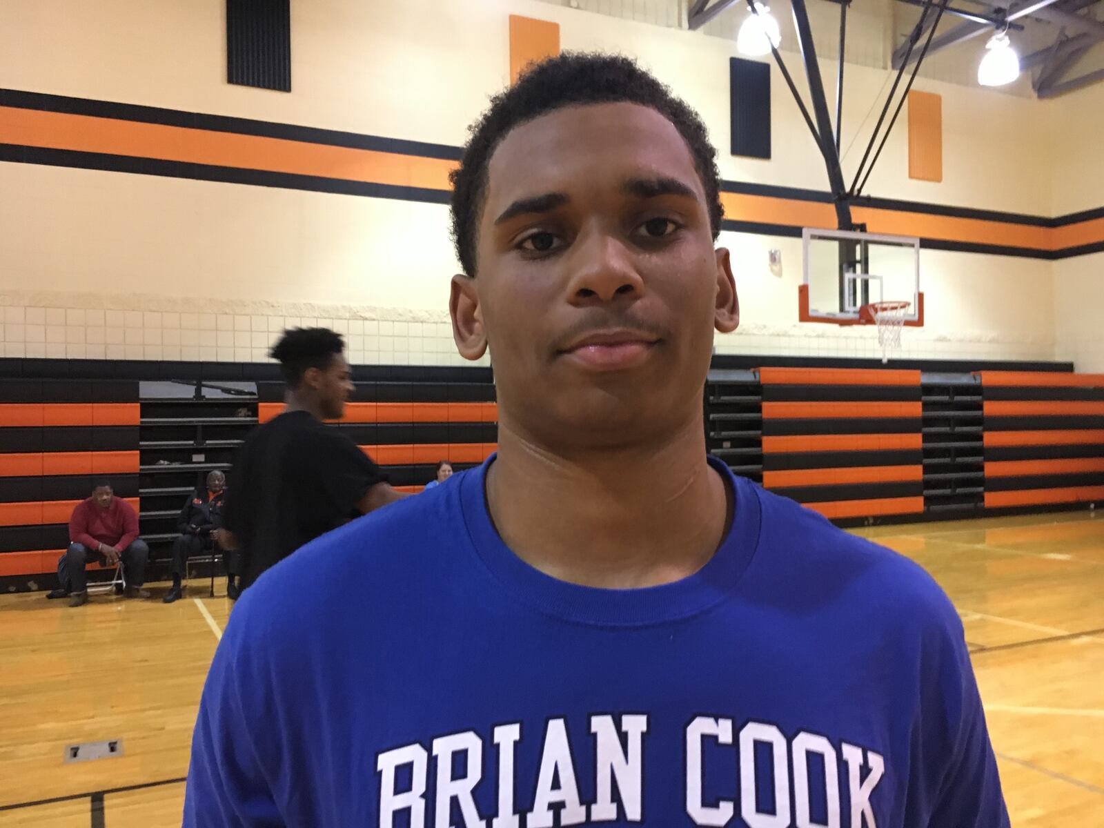 Stivers junior Trevon Ellis at practice on Wed., Jan. 2, 2019. MARC PENDLETON / STAFF