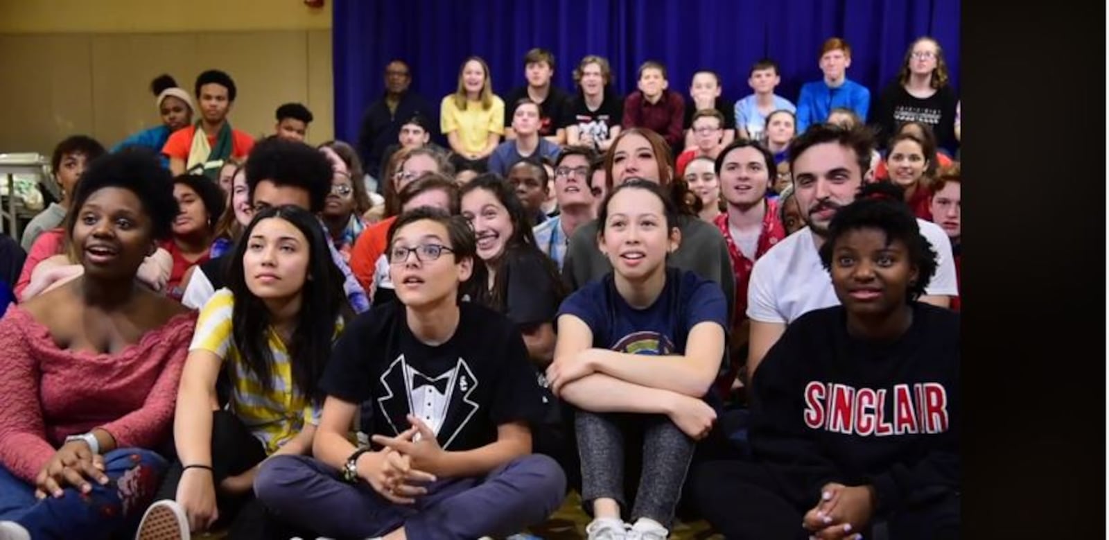 Muse Machine cast members in the upcoming production of student’s Lin-Manuel Miranda’s “In the Heights”  got the famed composer’s  attention in a big way.