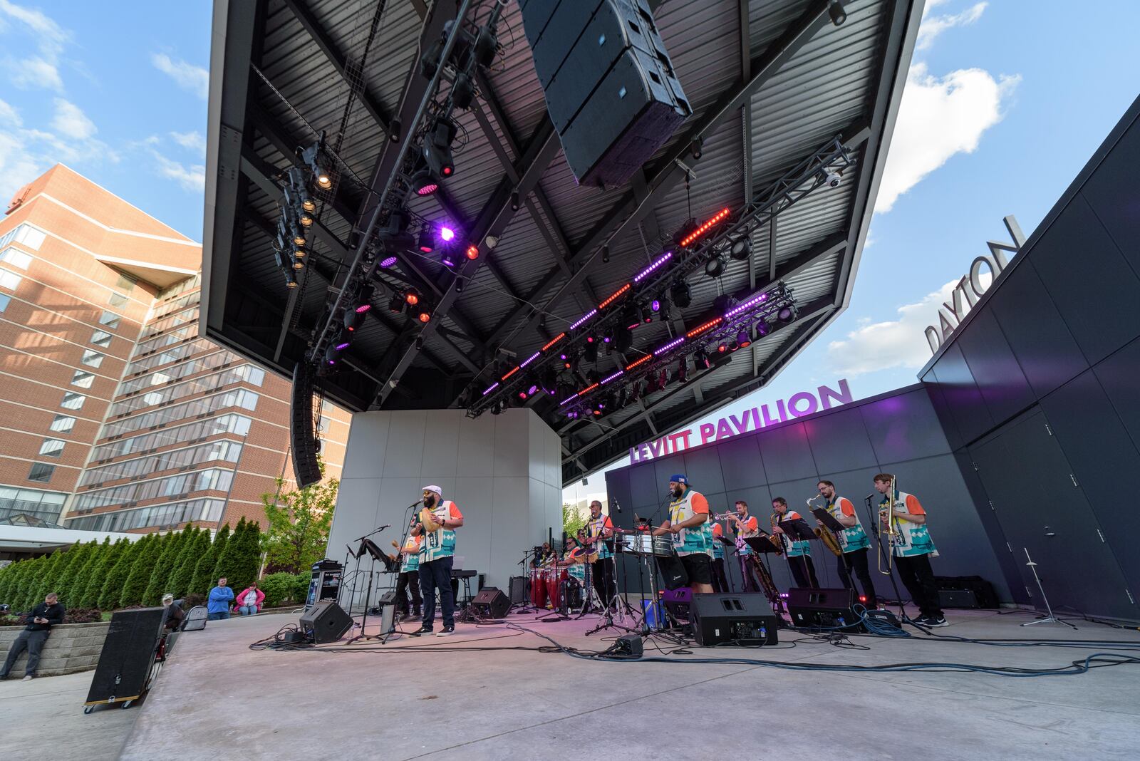 The Dayton Salsa Project played a concert on Thursday, May 4, 2023 at Levitt Pavilion in downtown Dayton in celebration of Levitt’s Eichelberger 2023 Season Announcement of 45 free concerts. DJ Danny D kicked off the night by spinning songs of the upcoming season’s performers. Did we spot you there? TOM GILLIAM / CONTRIBUTING PHOTOGRAPHER