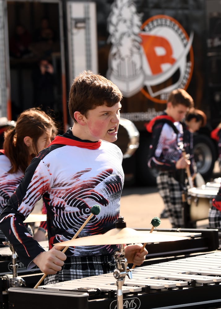 SEE: Local guard and percussion in WGI competition