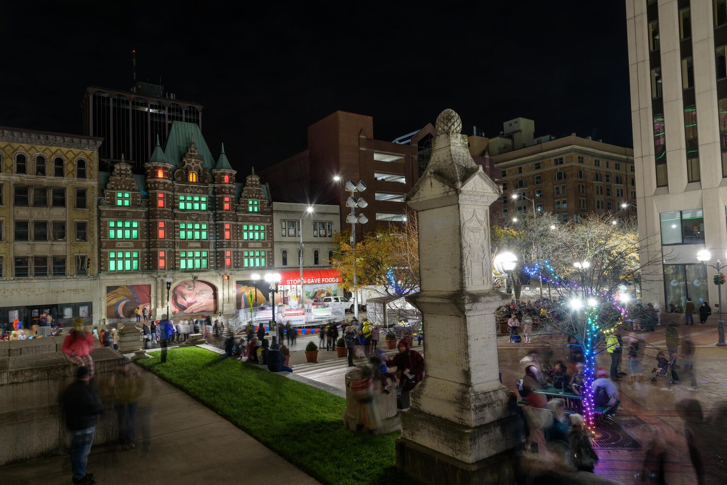 PHOTOS: Did we spot you at the Dayton Holiday Festival in downtown Dayton?