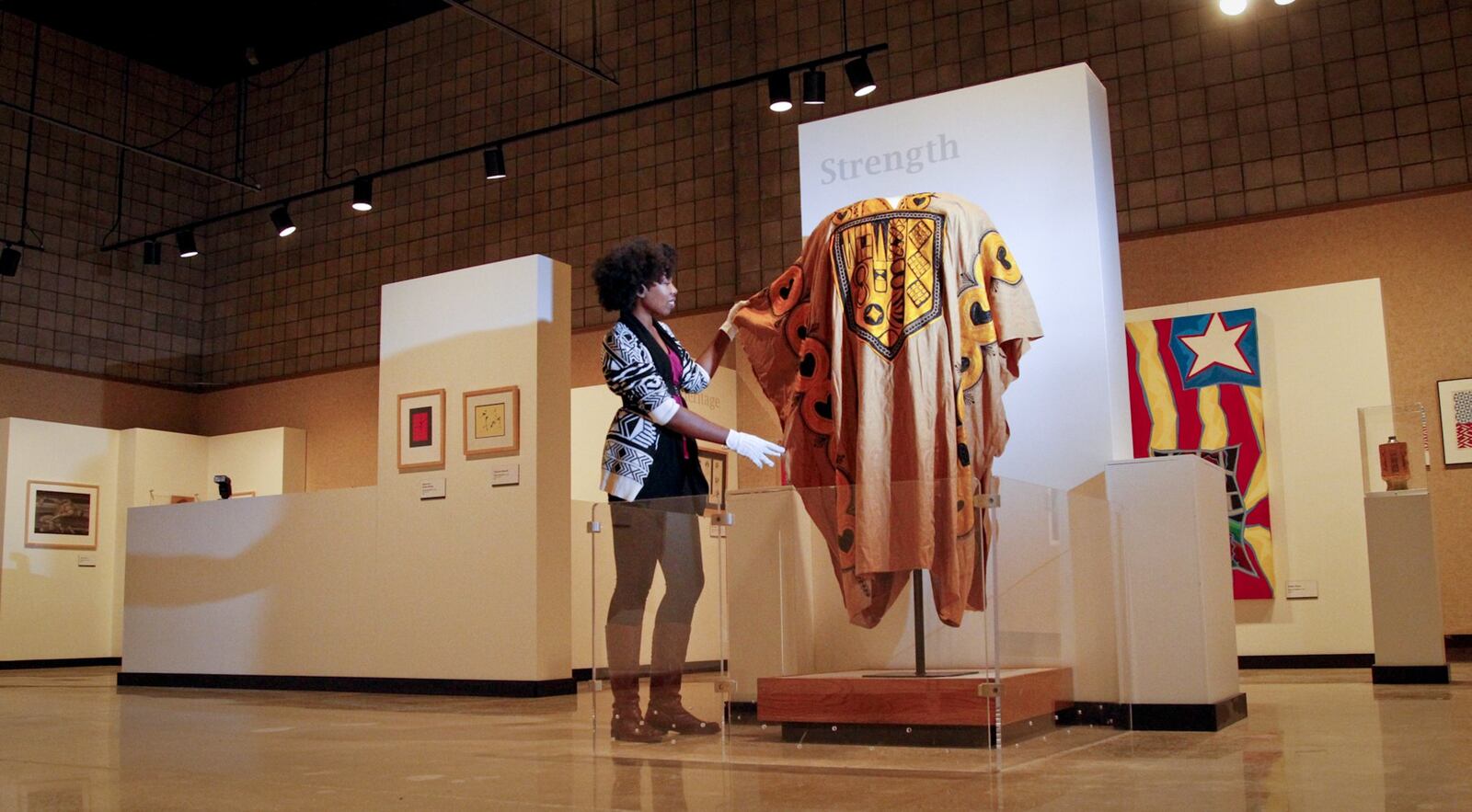 The National Afro-American Museum and Cultural Center in Wilberforce has over 9,000 works of art and artifacts making it home to one of the nation’s largest collections of Afro-American materials.. STAFF FILE PHOTO BY LISA POWELL