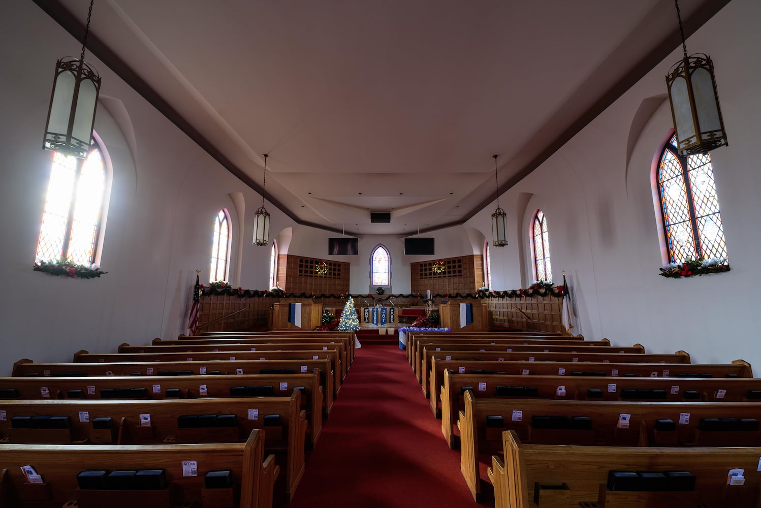 PHOTOS: A look inside Sulphur Grove Church in Huber Heights decorated for Christmas