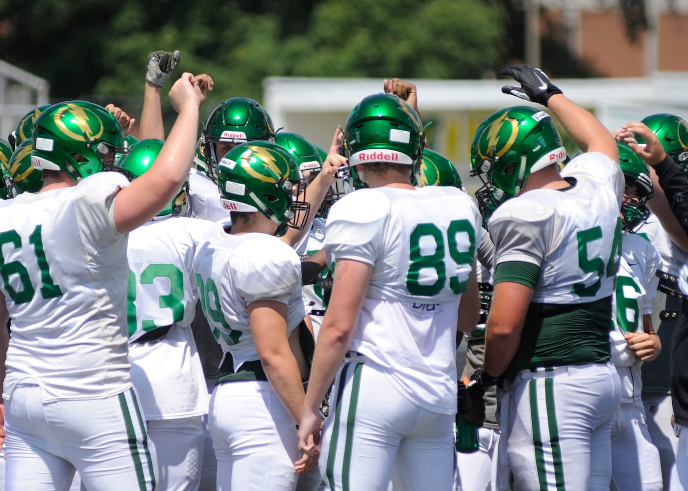 PHOTOS: Northmont Thunderbolts preseason football practice