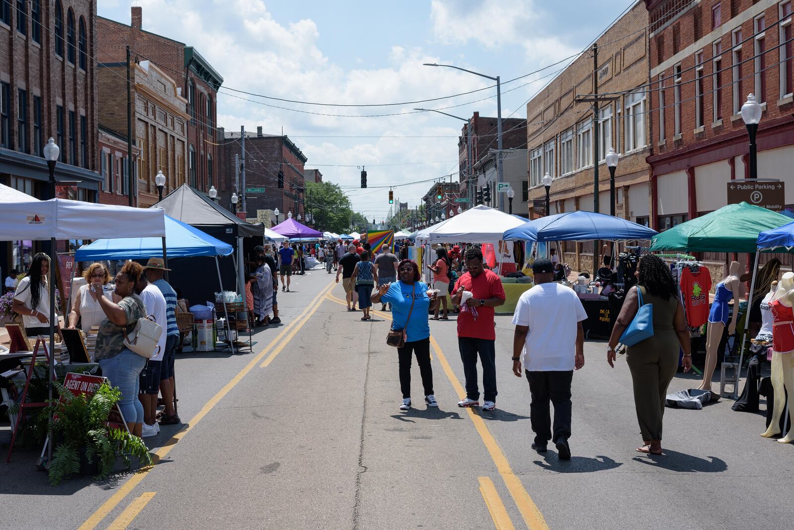 The second annual Wright Dunbar Day Block Party, organized by Dayton entrepreneur Tae Winston was held on Sunday, June 27, 2021, poet Paul Laurence Dunbar’s birthday. This year’s event was twice the size of 2020’s debut celebration featuring 120 vendors and 25 food trucks. Sunday was also the last day for dine-in and carryout at Texas Beef & Cattle Company. The restaurant opened in the Wright Dunbar Business District in 2016 and will be focusing solely on catering with hopes of finding a new location in the future. Did we spot you there? TOM GILLIAM / CONTRIBUTING PHOTOGRAPHER