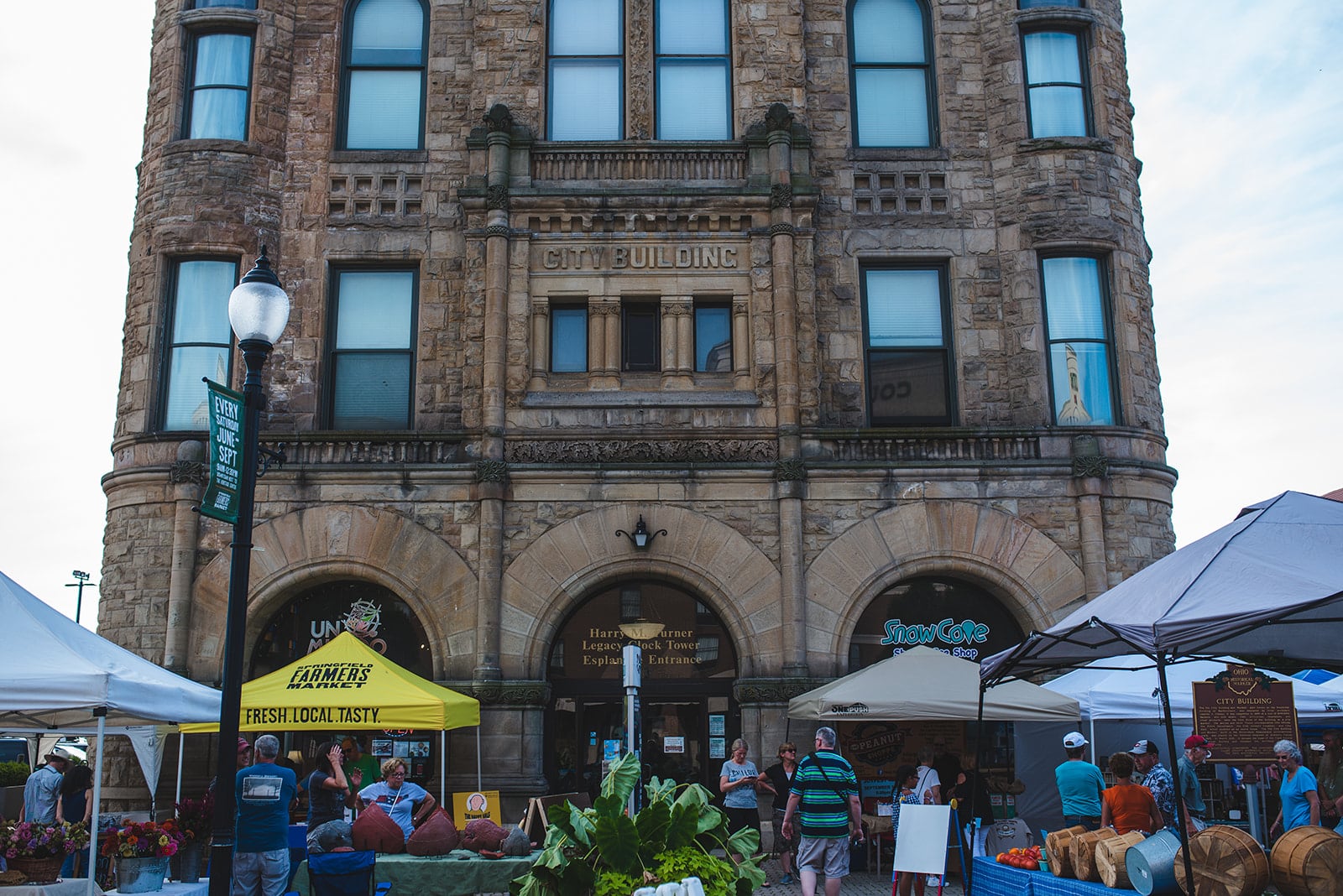 The Springfield Farmers Market is open in downtown Springfield. Contributed photo