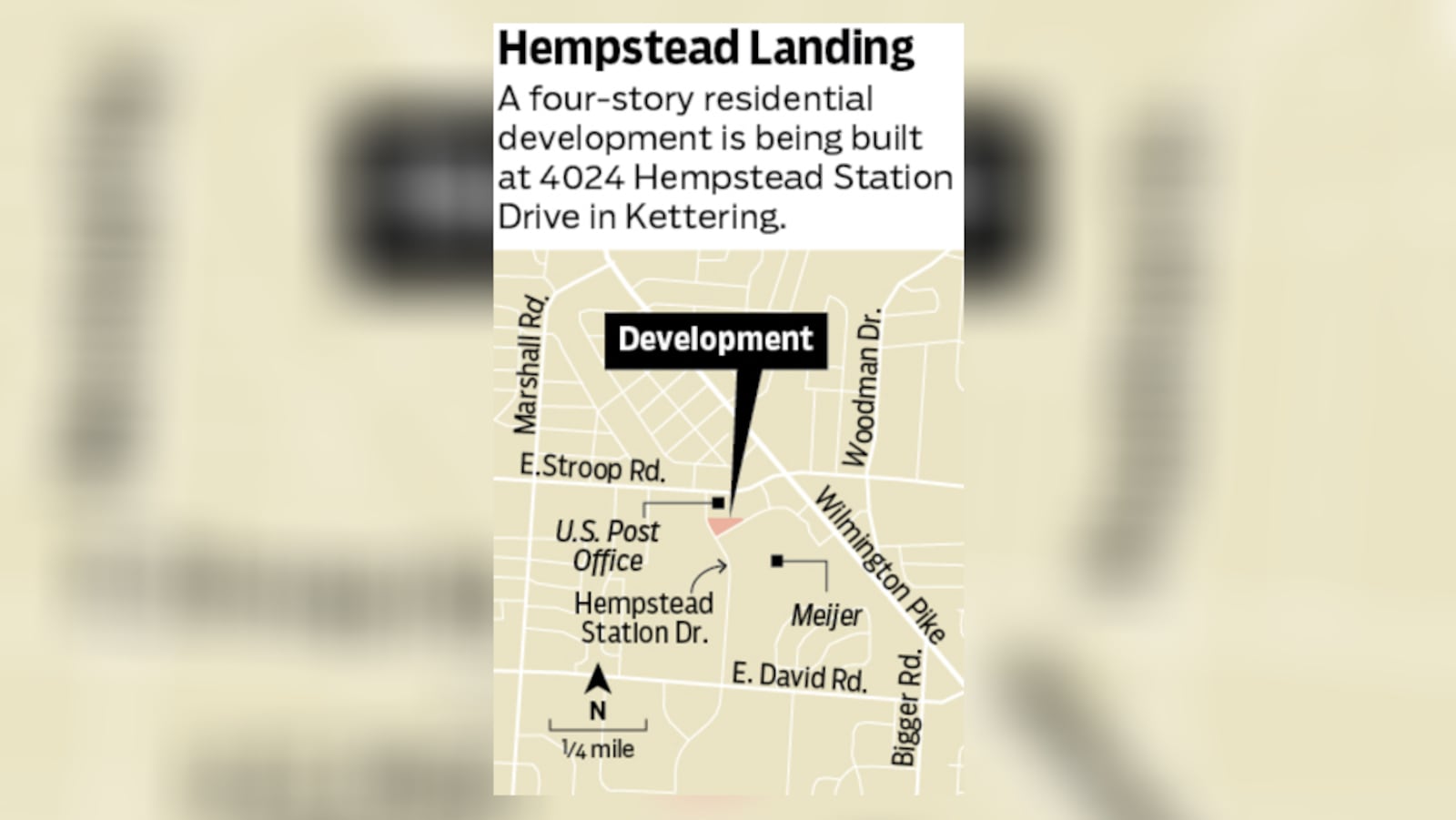 Hempstead Landing being built on Hempstead Station Drive Kettering is expected to open in 2022. STAFF