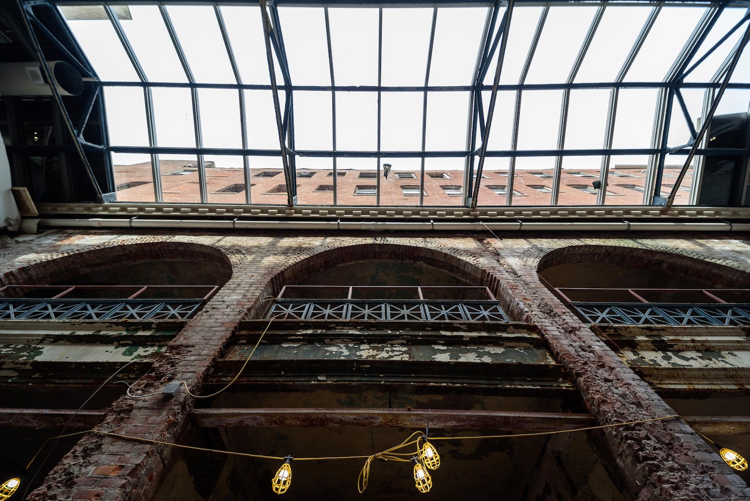 PHOTOS: A look at Phase 2 construction progress of the Dayton Arcade's North Arcade