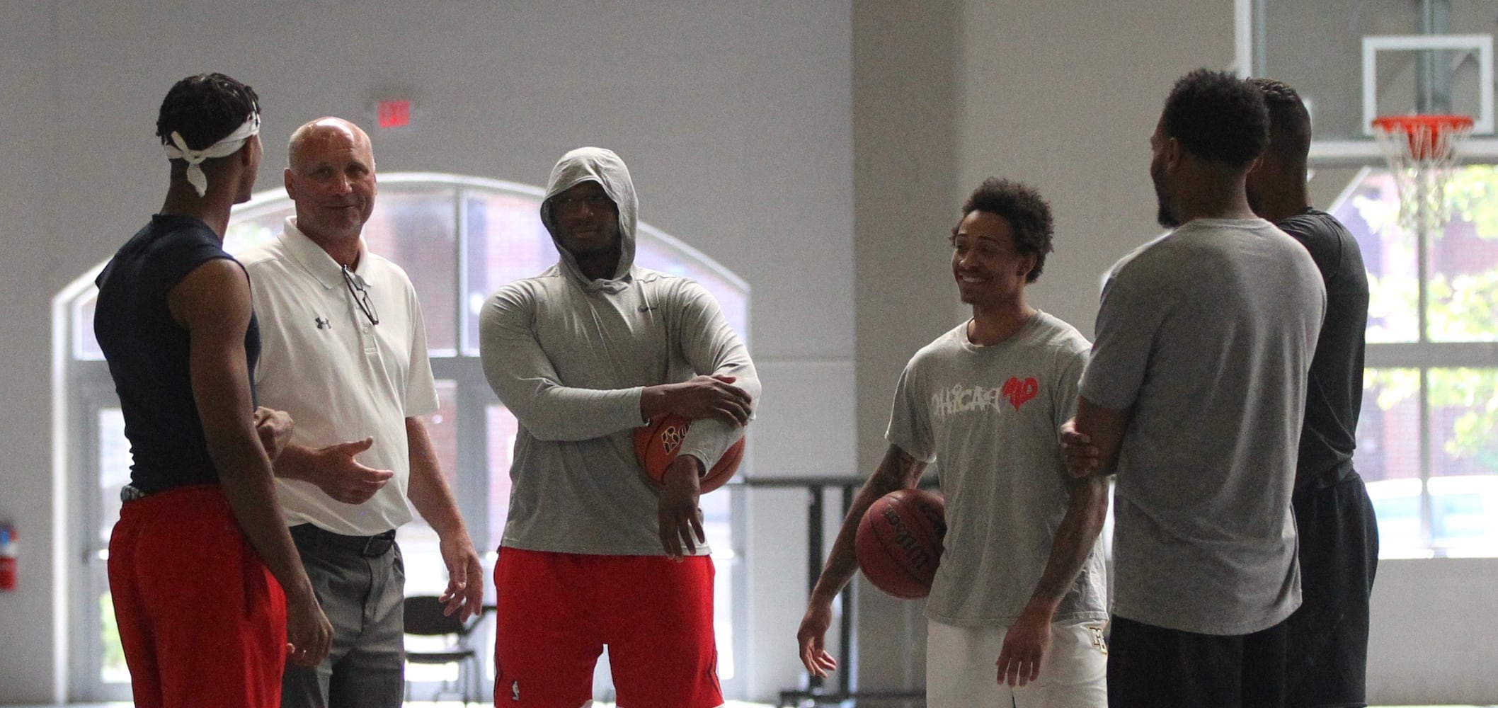 Photos: Dayton Flyers alumni team practices for The Basketball Tournament