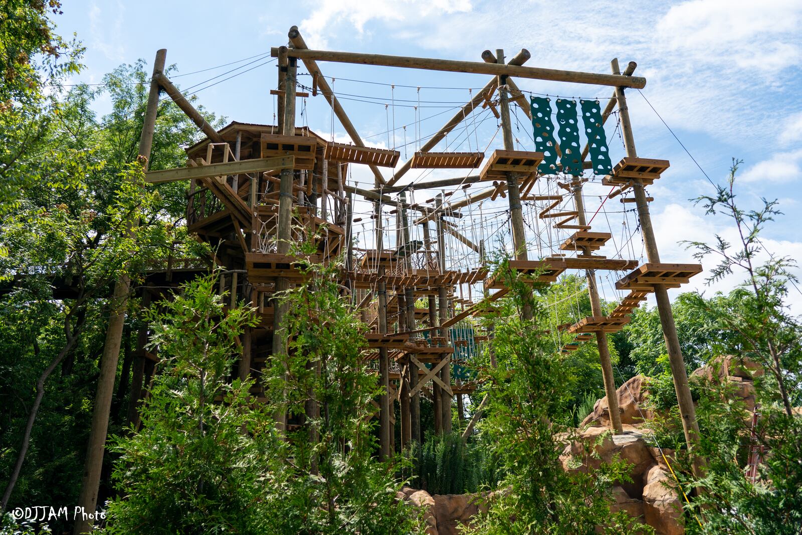 Kanga Klimb, an ADA-accessible adventure ropes course, will open in 2021 at the Cincinnati Zoo. CONTRIBUTED