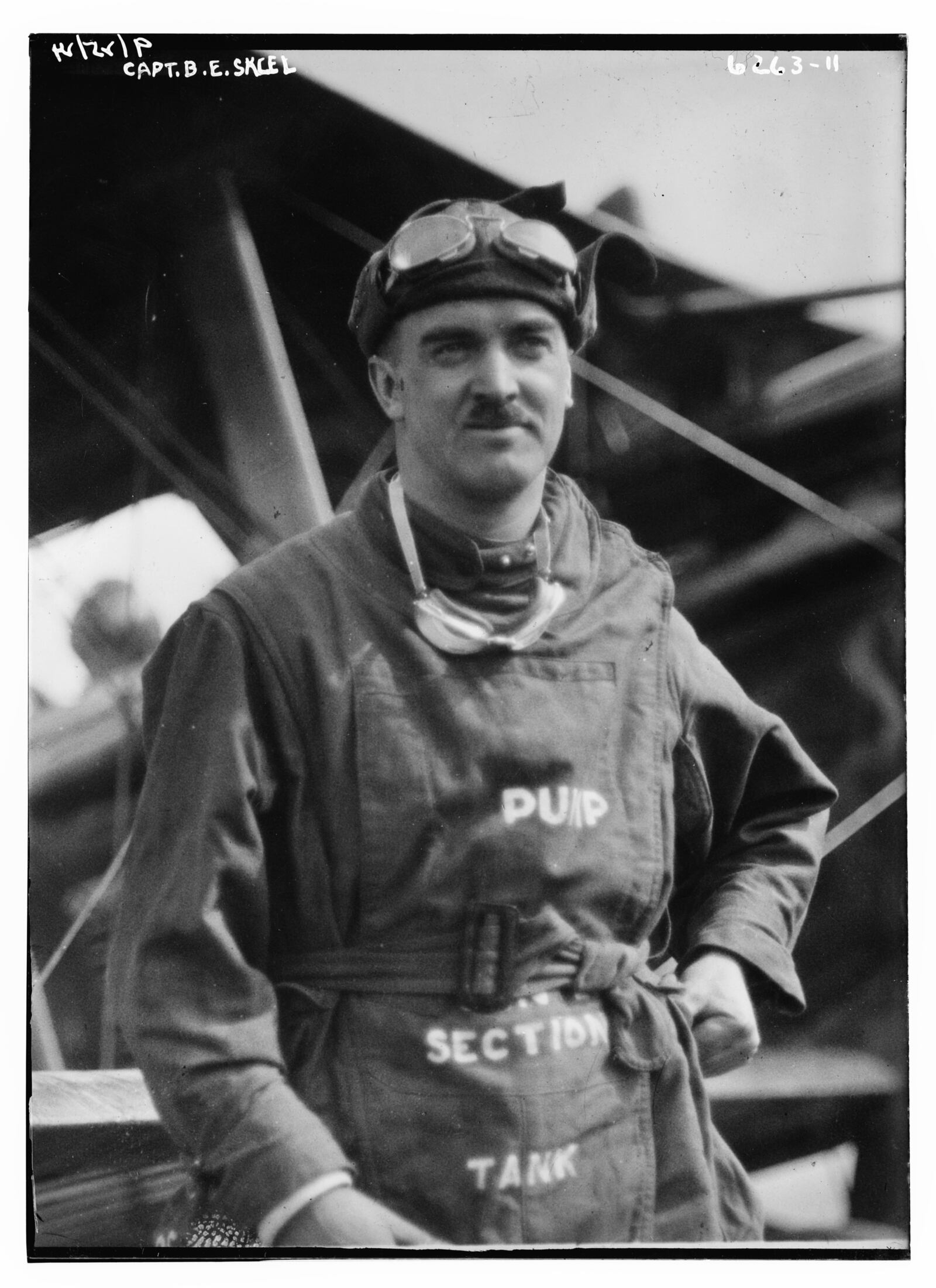 Capt. Burt Skeel, was commander of the U.S. Army Air Service 27th Pursuit Squadron at Selfridge Field, Michigan, and regarded as one of the best pilots in the country in the early 1920s. Contributed photo