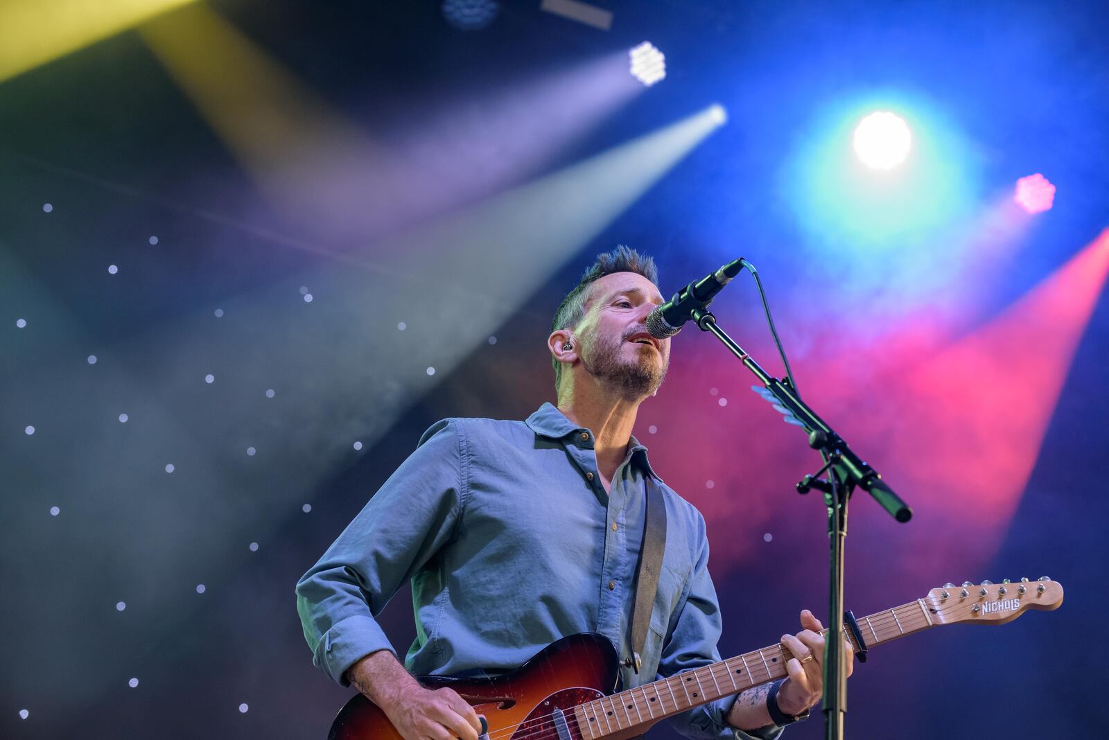 Gin Blossoms and Toad the Wet Sprocket brought their co-headlining tour to the Rose Music Center at The Heights on Sunday, Aug. 18, 2024. Vertical Horizon opened the show. TOM GILLIAM / CONTRIBUTING PHOTOGRAPHER