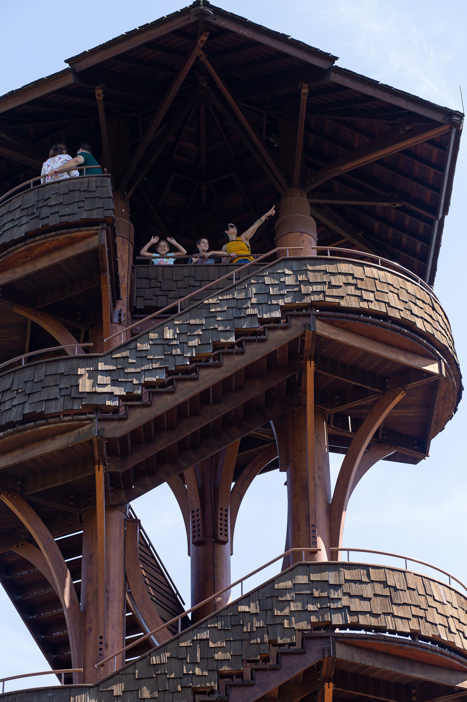 Visitors to Cox Arboretum MetroPark can once again climb the Tree Tower. CONTRIBUTED/SHON HOUSTON