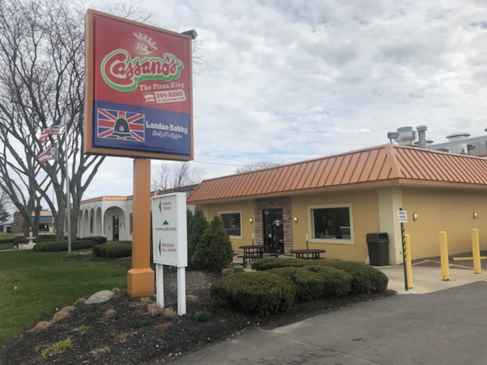 Cassano’s Pizza King plans to expand its operations, adding to its properties near its Stroop Road corporate headquarters and one of its restaurants. NICK BLIZZARD/STAFF