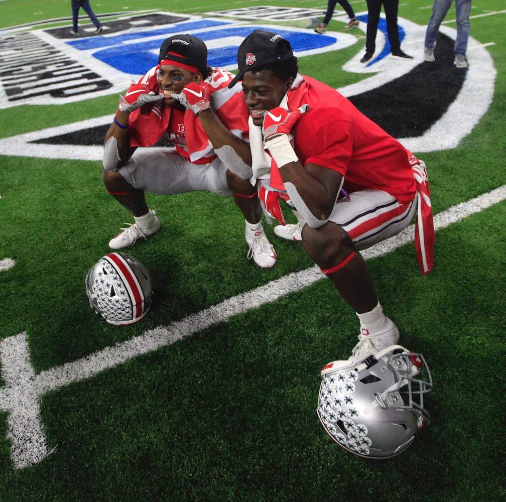 Photos: Ohio State Buckeyes celebrate Big Ten Championship