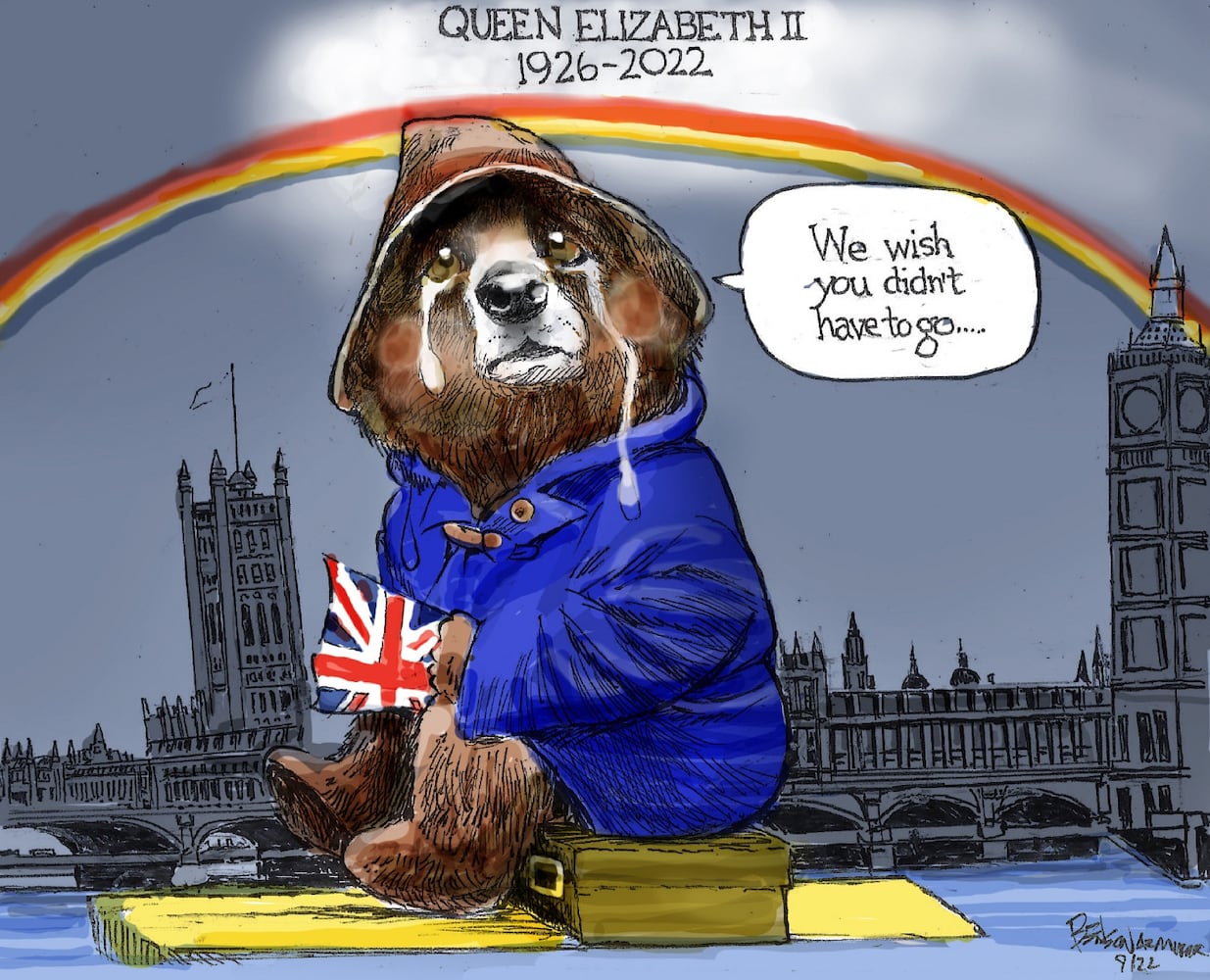 EDITORIAL CARTOONS: Remembering Queen Elizabeth II