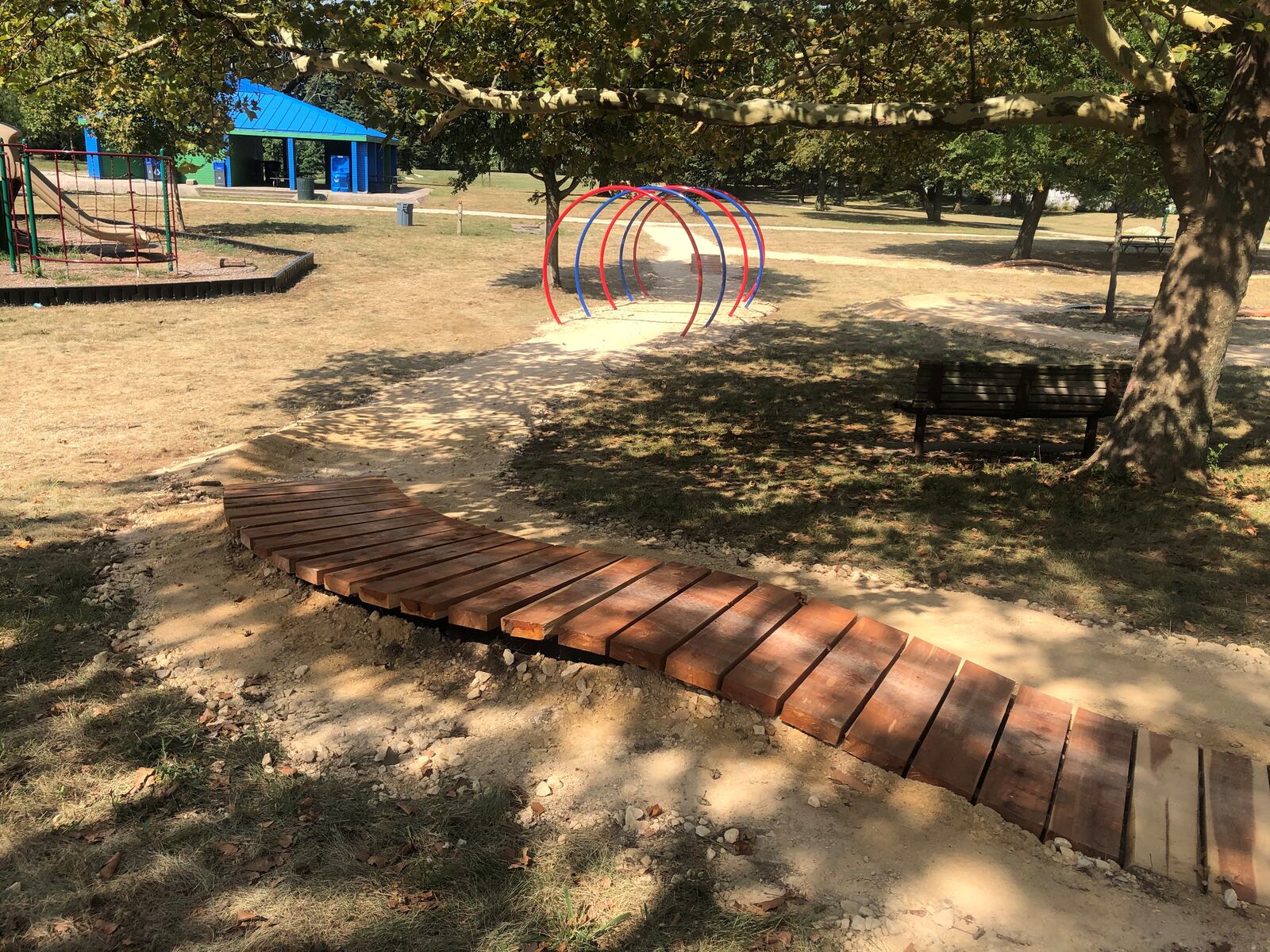 A new bike playground has opened in Welcome Park. CORNELIUS FROLIK / STAFF