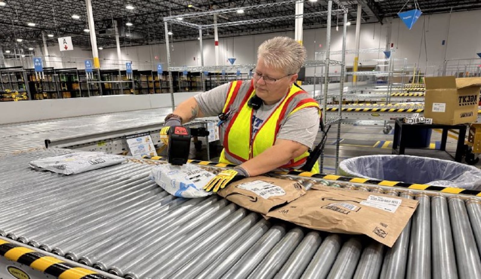 Amazon's delivery station on Lightner Road in Dayton near the Dayton International Airport. CONTRIBUTED