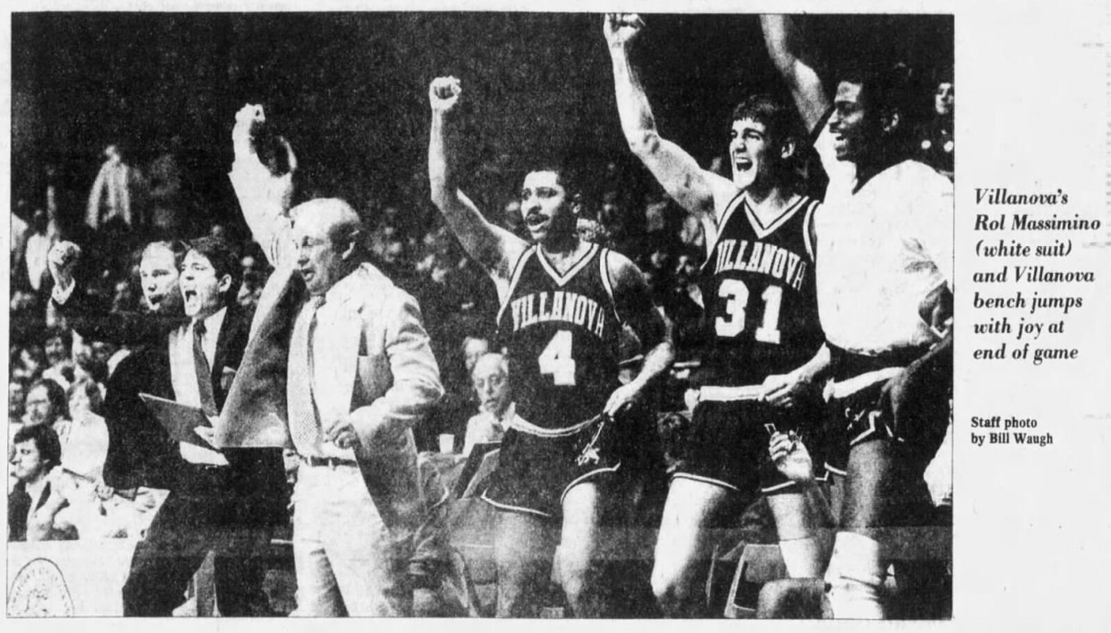 Villanova: 1985 NCAA tournament at UD Arena.