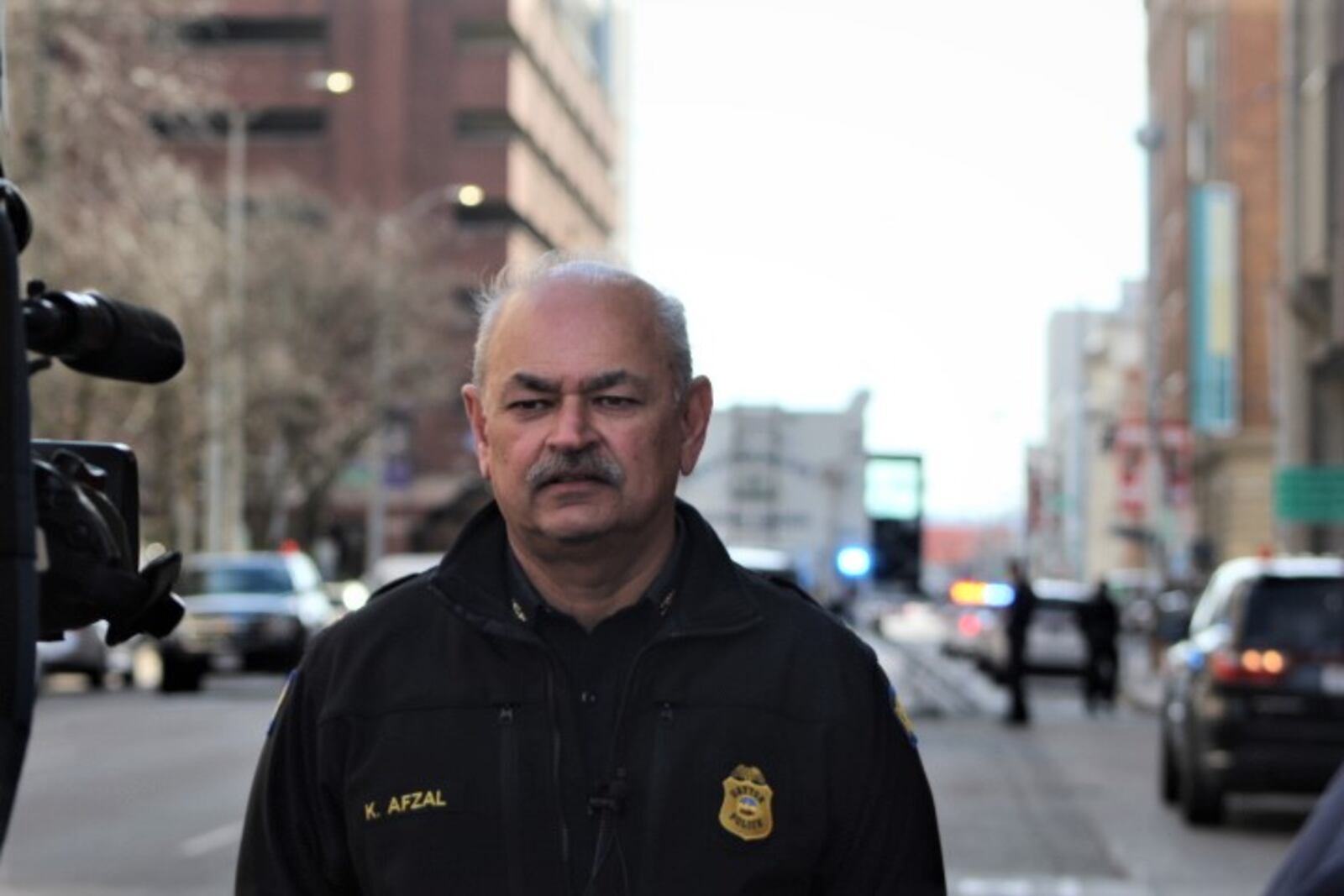 Dayton police Chief Kamran Afzal. CORNELIUS FROLIK / STAFF