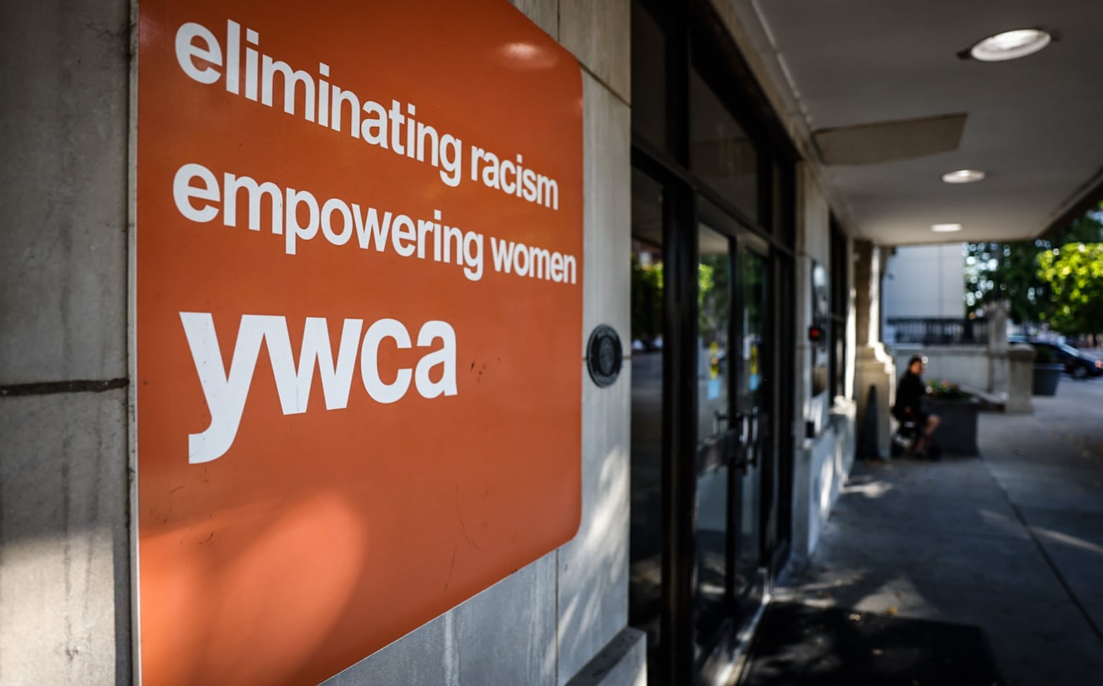 The YWCA on West Third Street in Dayton is a safe place for women experiencing domestic violence. Dwindling federal funding could spell funding troubles for victims of crime. JIM NOELKER/STAFF