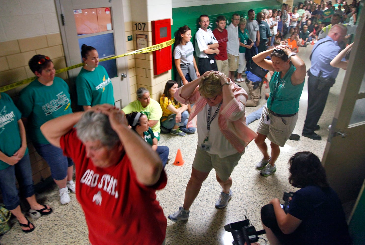 Mock School Shooter Training at Northmont