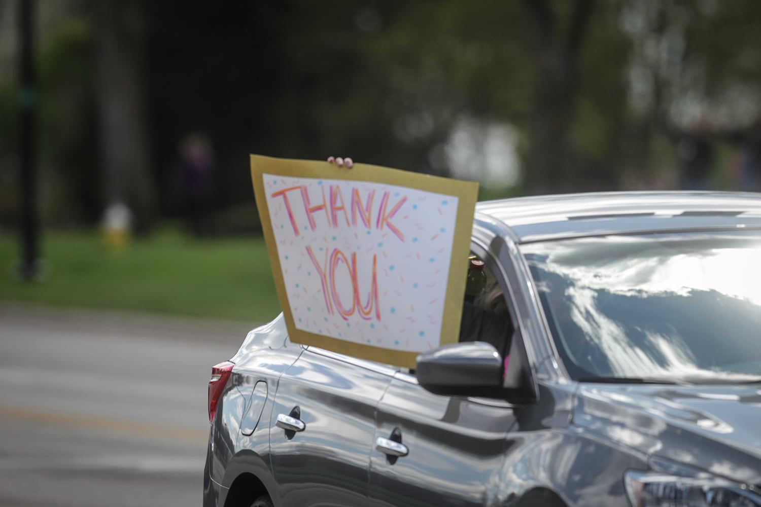 Honk for healthcare workers