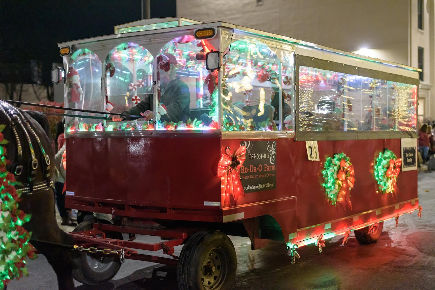 PHOTOS: 2024 Downtown Piqua Holiday Horse Parade