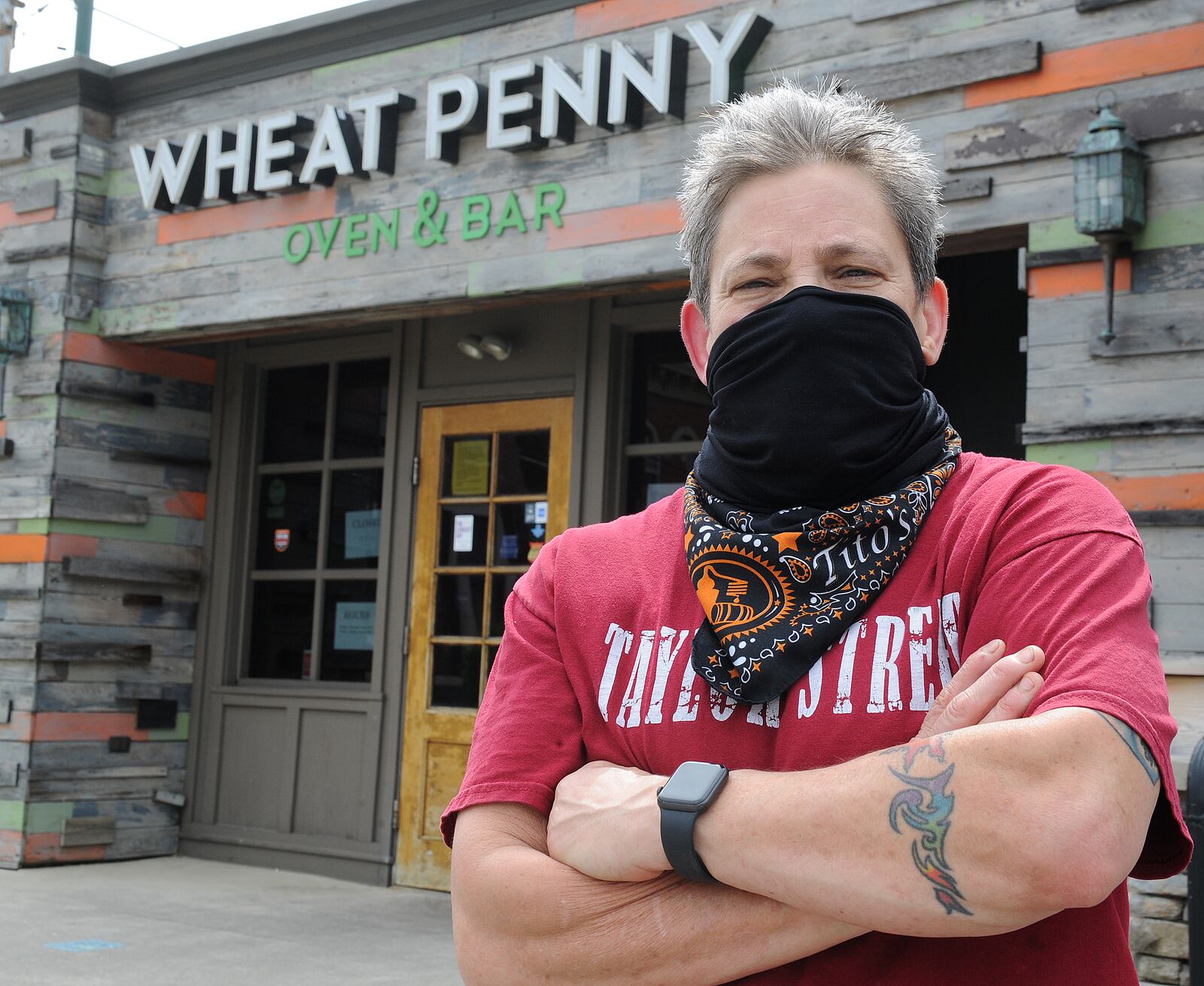 Elizabeth Valenti, Chef/Owner Wheat Penny Oven and Bar will take 'baby steps' on opening up for full capacity. MARSHALL GORBY\STAFF.