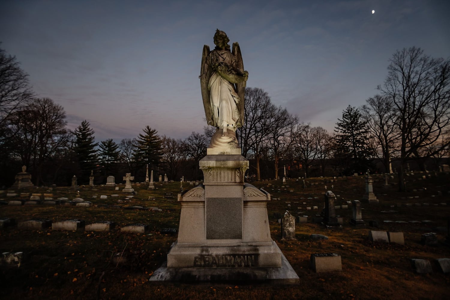 Angel Night at Calvary Cemetery