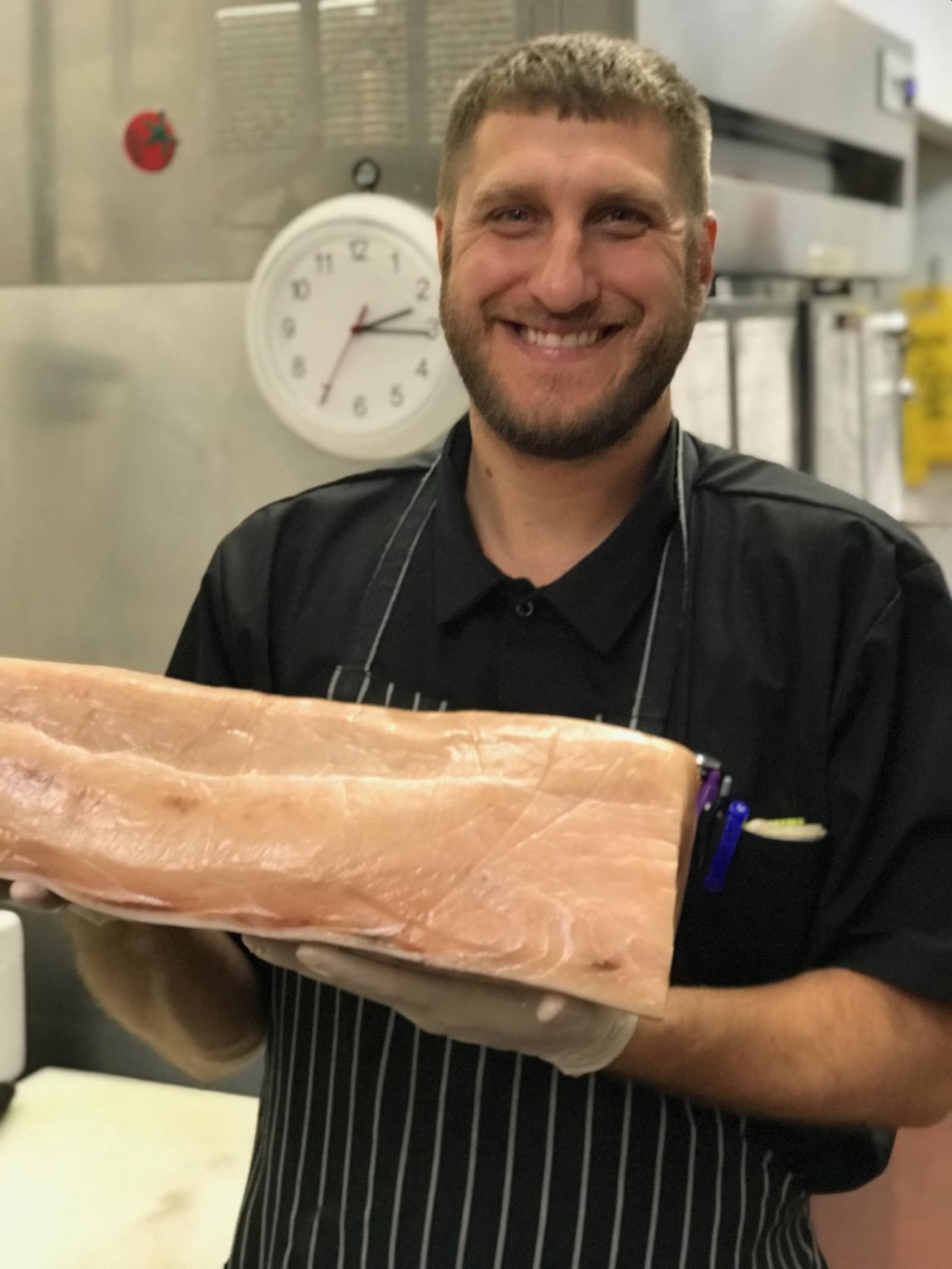 Meadowlark Sous Chef Aaron Braun: “We make everything from scratch, and the staff, both back and front of house, get excited about what we are cooking and serving.” CONTRIBUTED