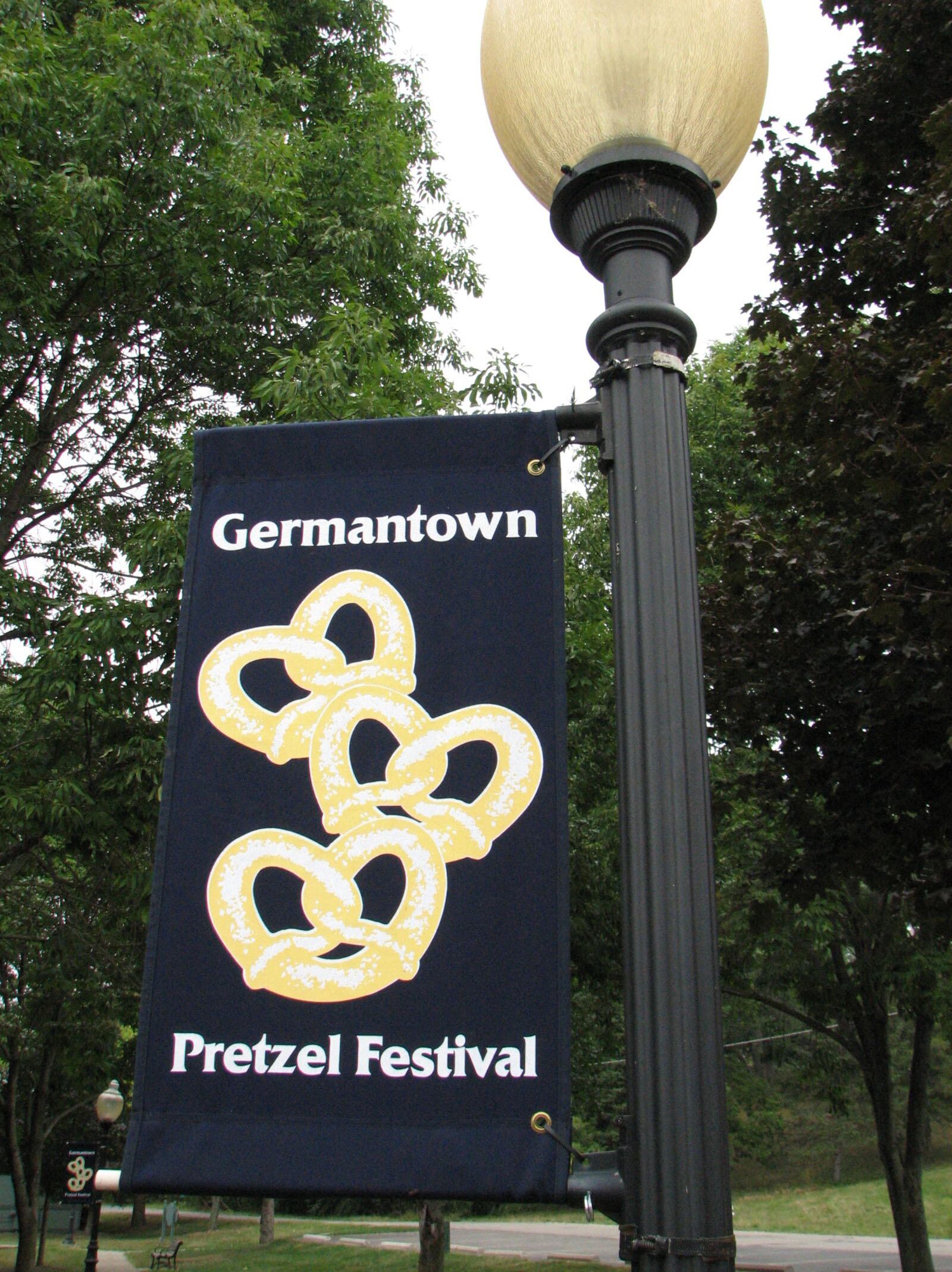 The Germantown Pretzel Festival began in 1980.