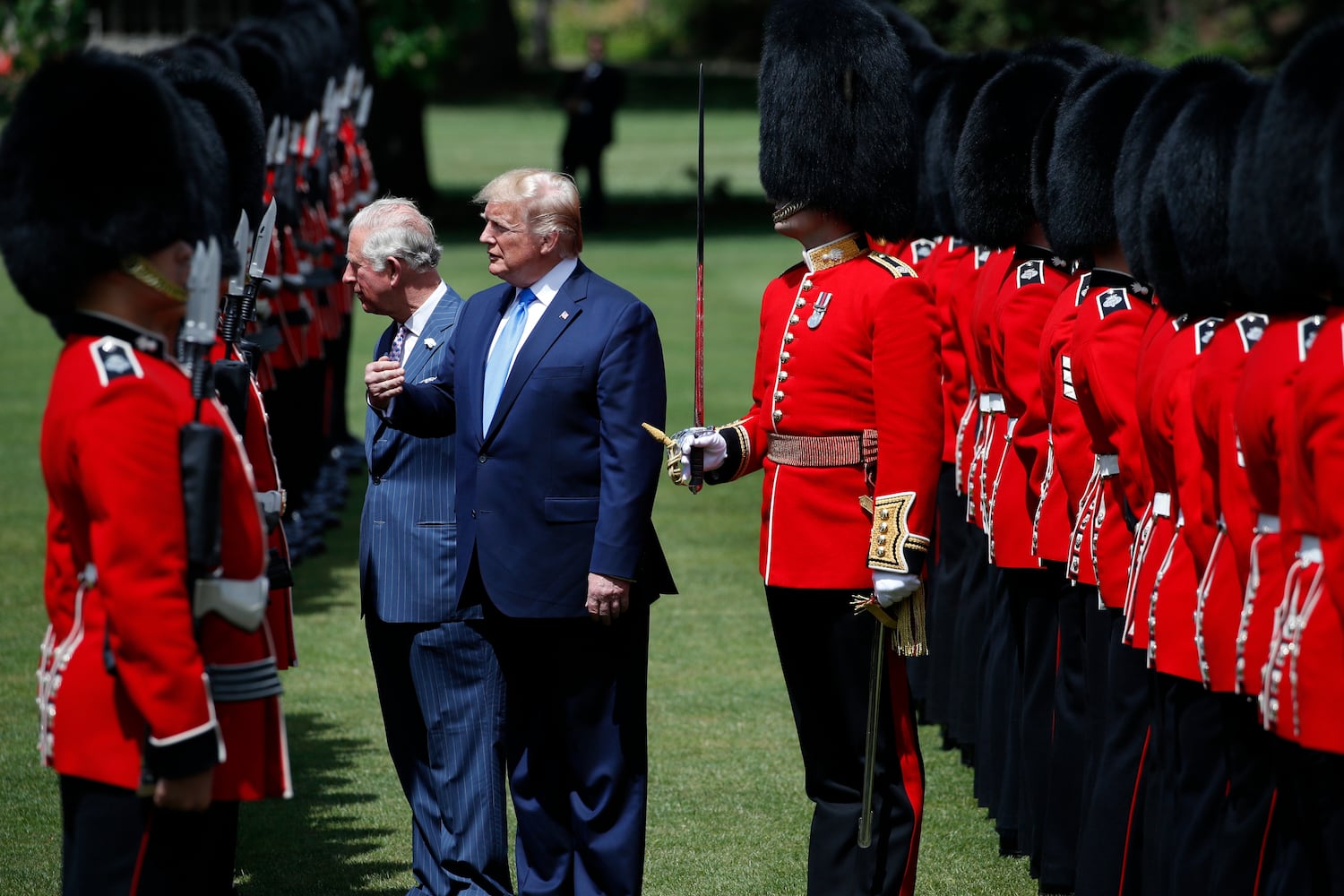 Photos: Trump arrives in United Kingdom for 3-day state visit