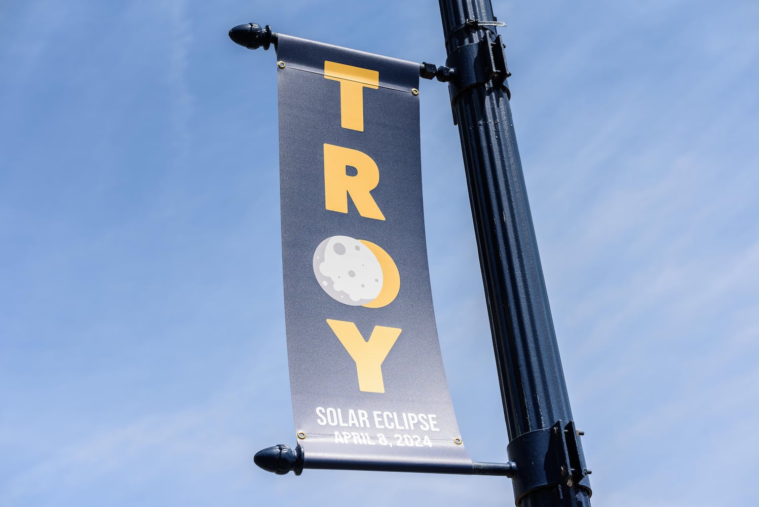 Eclipse on the Square total eclipse viewing party in Downtown Troy