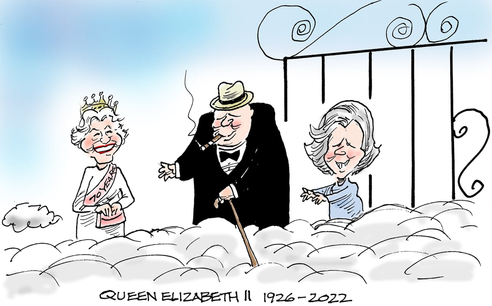 EDITORIAL CARTOONS: Remembering Queen Elizabeth II