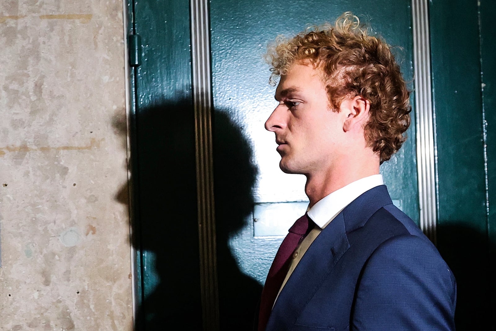 Daniel Penny walks towards the courtroom, Wednesday, Dec. 4, 2024, in New York. (AP Photo/Heather Khalifa)