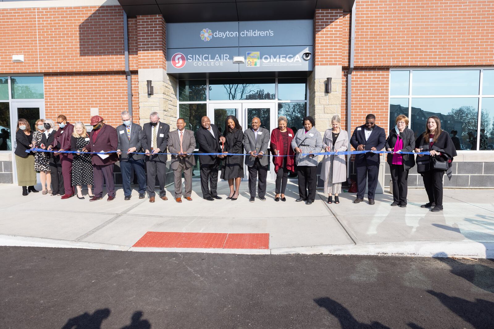 The Hope Center for Families is marking its first anniversary. Pictured, the ribbon-cutting ceremony in November, 2021.