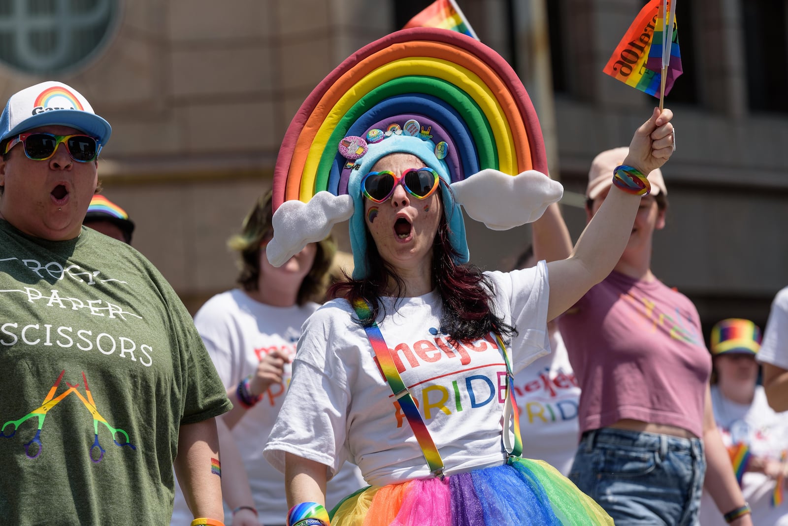 The Greater Dayton LGBT Center hosted the Dayton Pride: United We Can Parade and Festival at Courthouse Square in downtown Dayton on Saturday, June 3, 2023. Did we spot you there celebrating Pride? TOM GILLIAM/CONTRIBUTING PHOTOGRAPHER