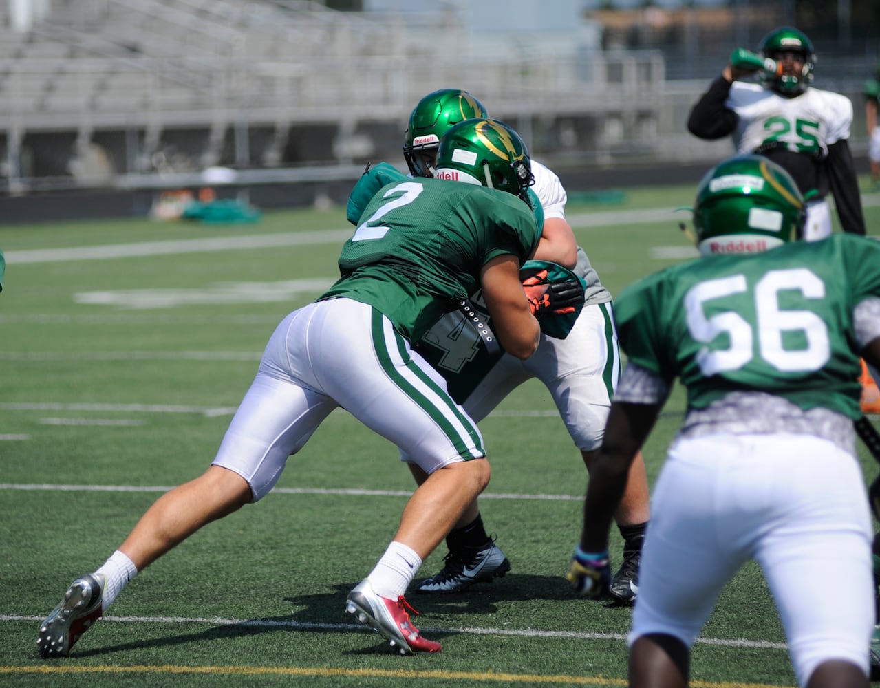 PHOTOS: Northmont Thunderbolts preseason football practice