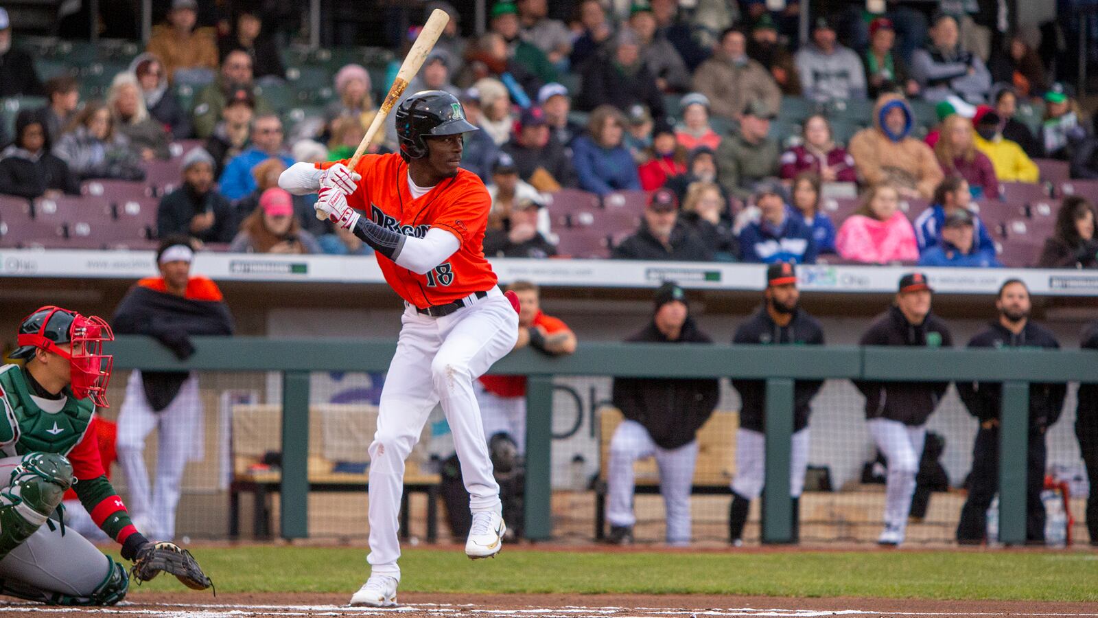 Elly De La Cruz enjoyed one of the best half seasons in Dayton Dragons history before getting called up to Class AA Chattanooga. CONTRiBUTED/Jeff Gilbert