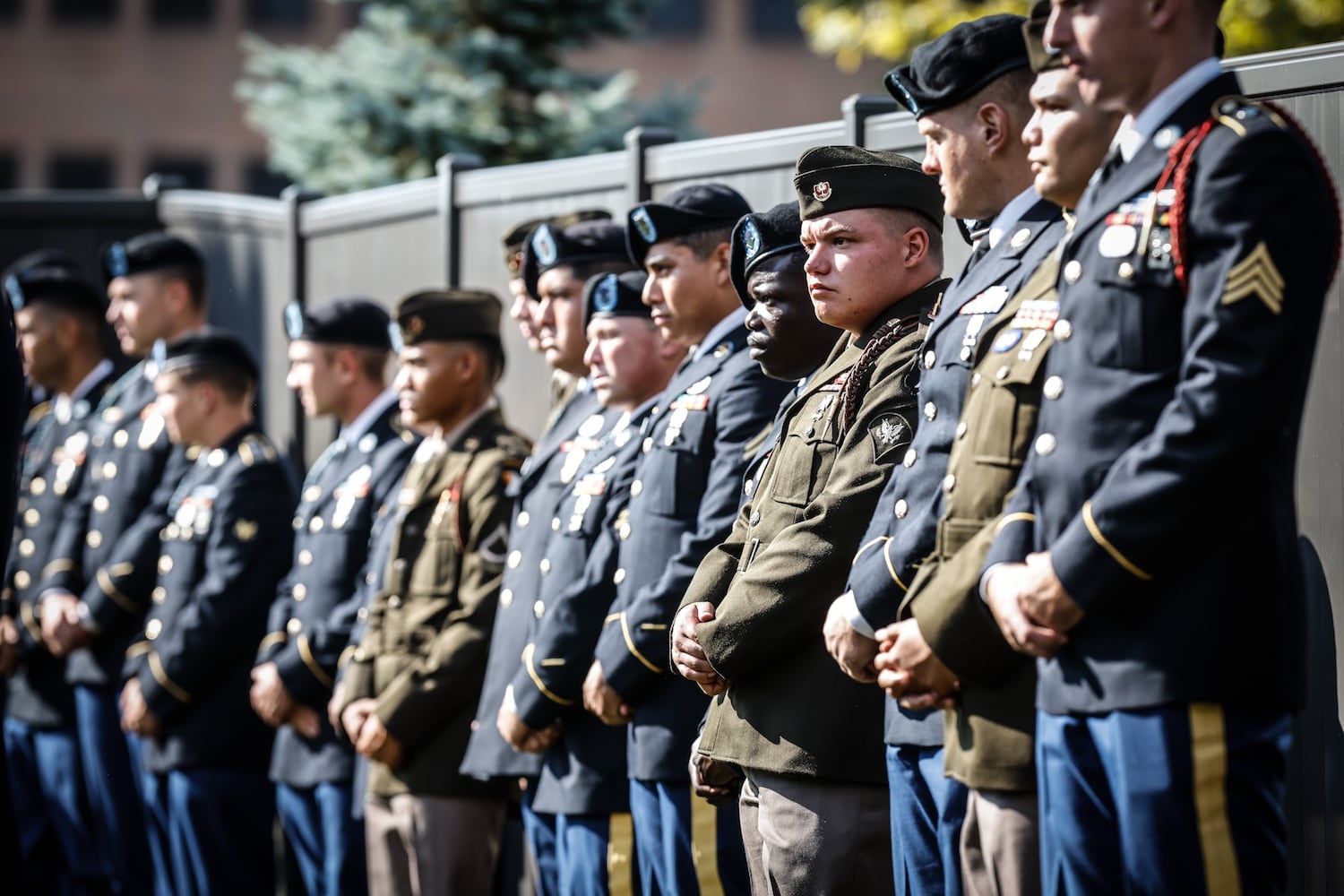 James "Pee Wee" memorial service at Dayton National Cemetery