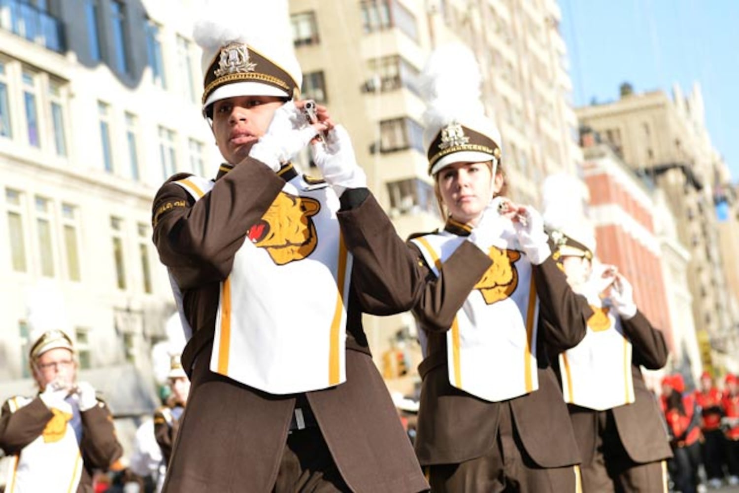 Kenton Ridge Marching Band in Macy's parade