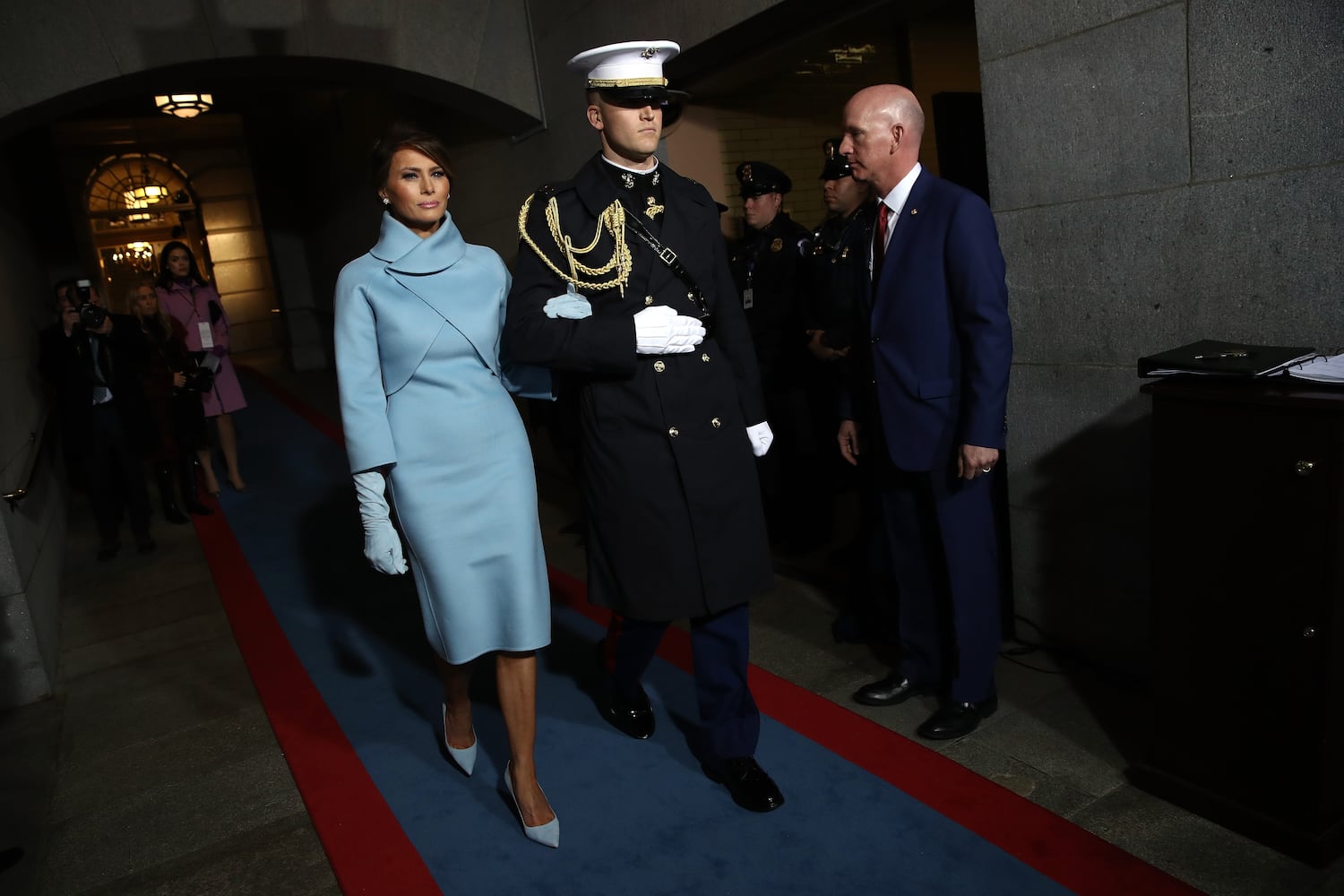 Melania Trump on inauguration weekend