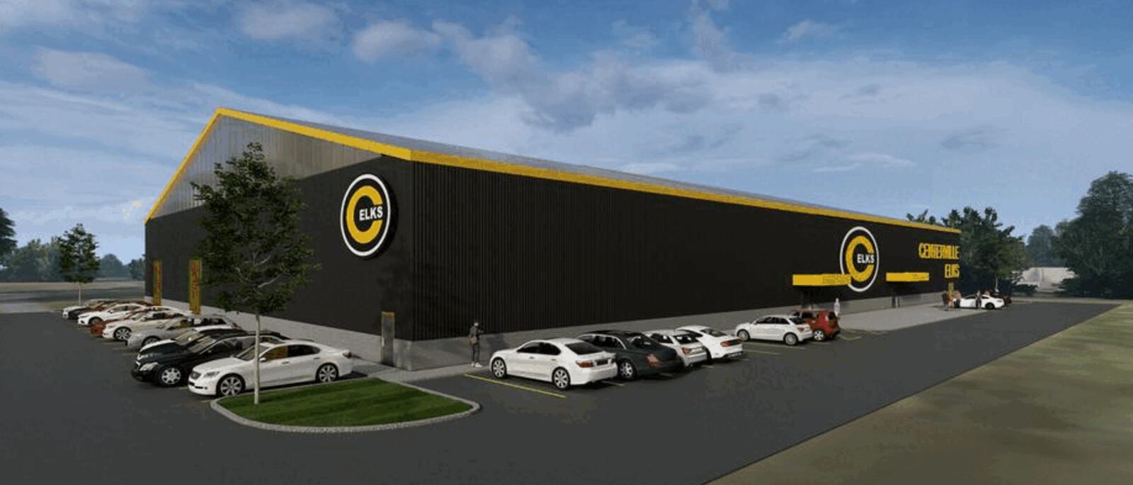 Concept renderings show the proposed $9 million indoor sports facility at Centerville High School