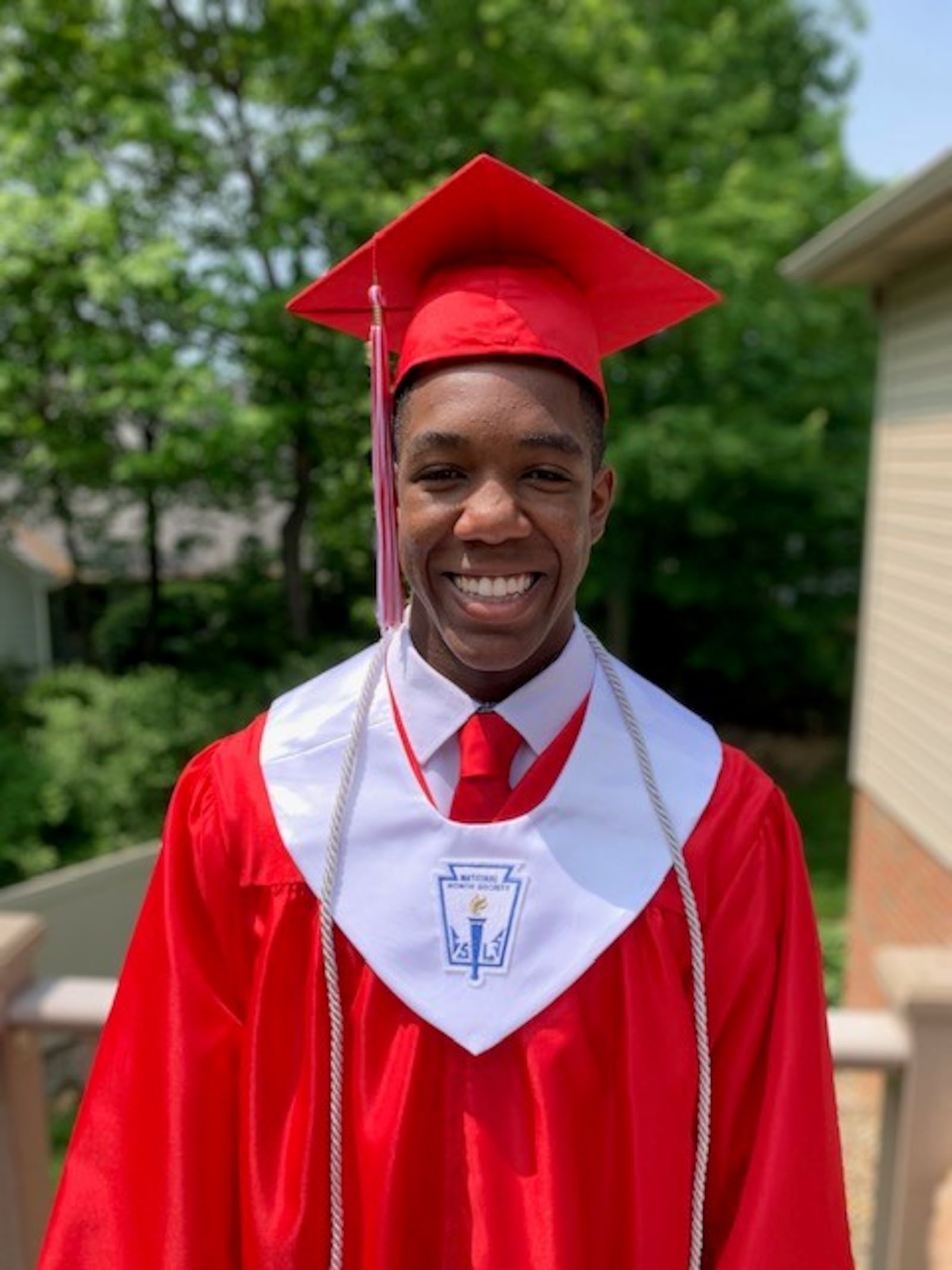 Solomon Callaghan's graduation picture at Wadsworth High School. CONTRIBUTED