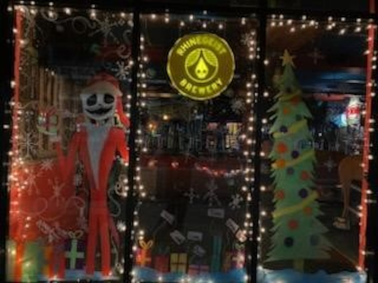 Local Cantina, contestant in Whimsical Windows contest in 2024.