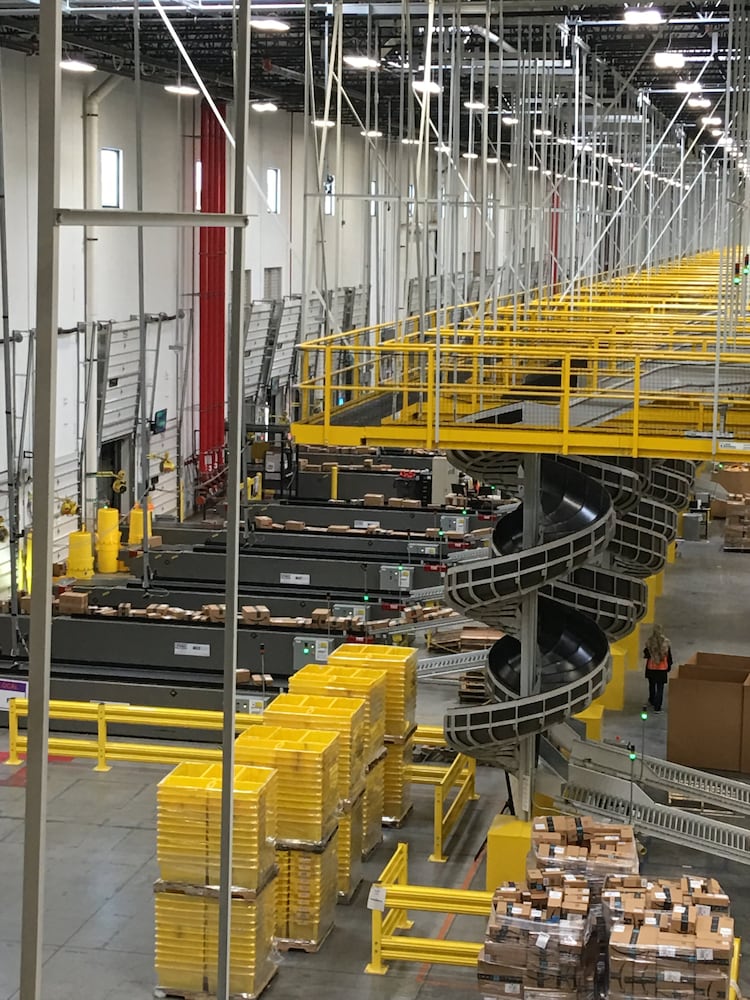 Inside Amazon's Etna, Ohio fulfillment center