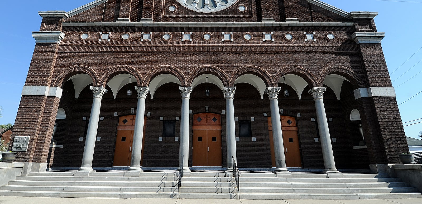 The Our Lady of Rosary, located on Notre Dame Ave. in Dayton. MARSHALL GORBY\STAFF