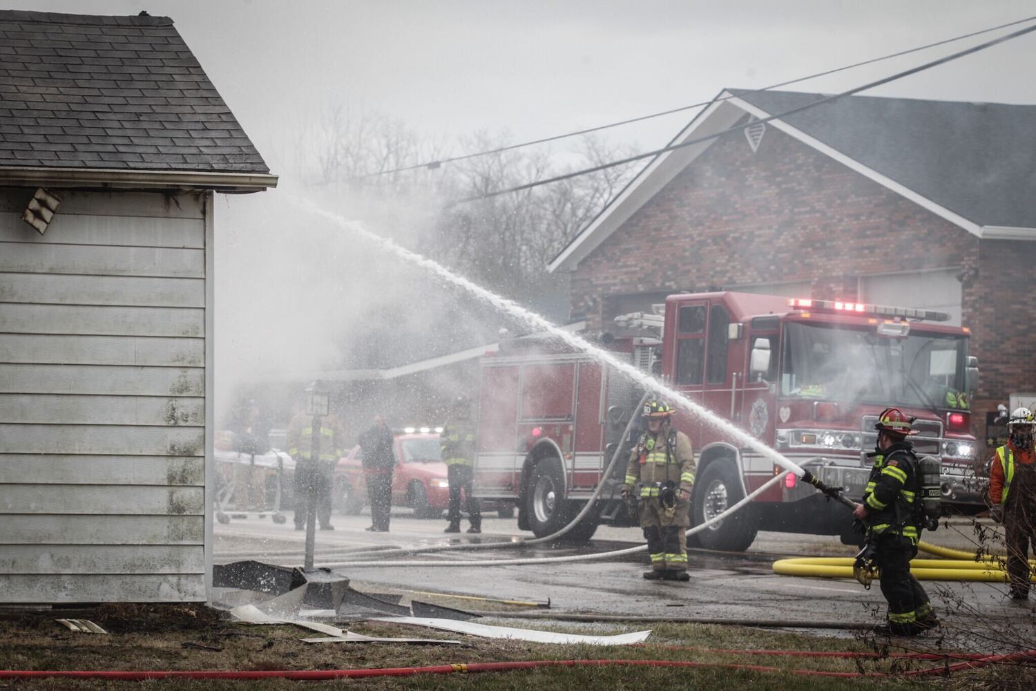 Injury reported in Jefferson Twp. house fire