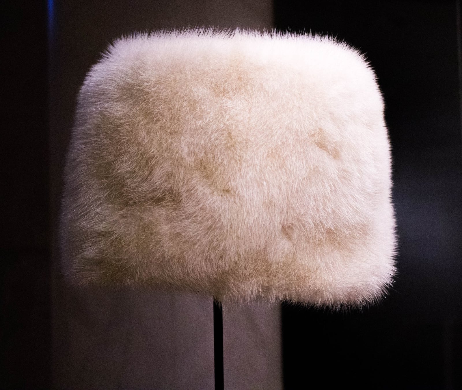 This hat was worn by Dorothy Height when she presented a Human Rights Award to Eleanor Roosevelt in 1960. CONTRIBUTED/ZOEY BABCOCK